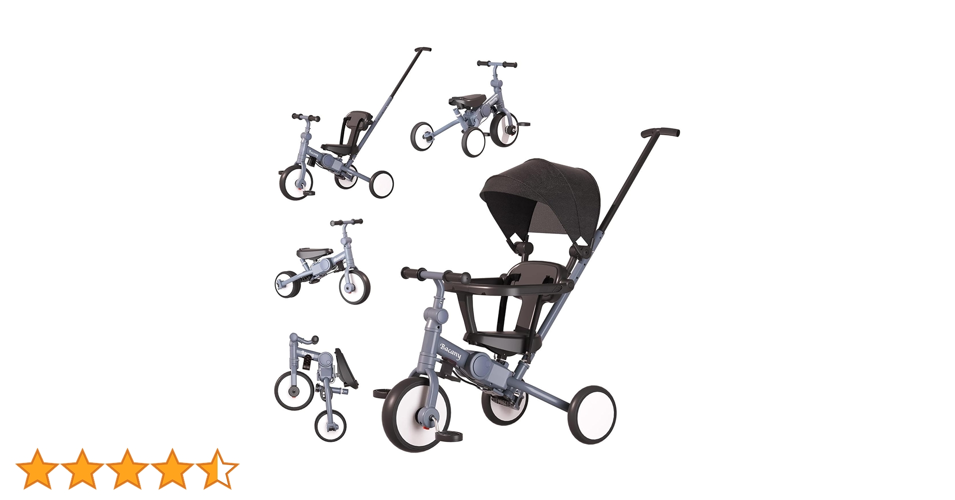 3色から選べる！多機能三輪車 7in1【新品】 楽天市場】子供用三輪車 7in1 三輪車 ステップ付き 折りたたみ